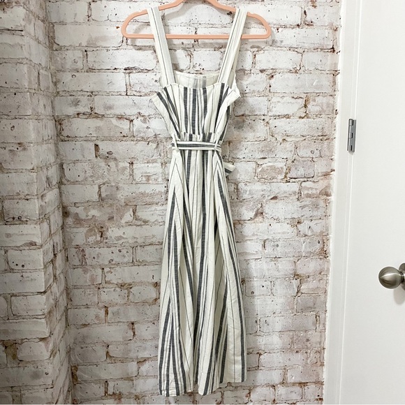 Bershka Striped Midi Dress - Picture 8 of 11
